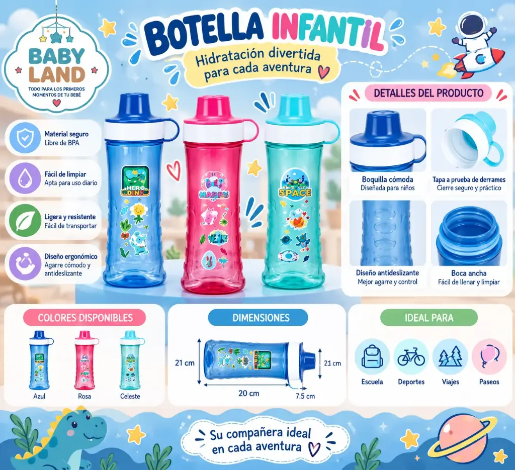 BOTILO BOTELLA TRANSPARENTE