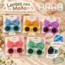 SET DE GAFAS CON MOÑO