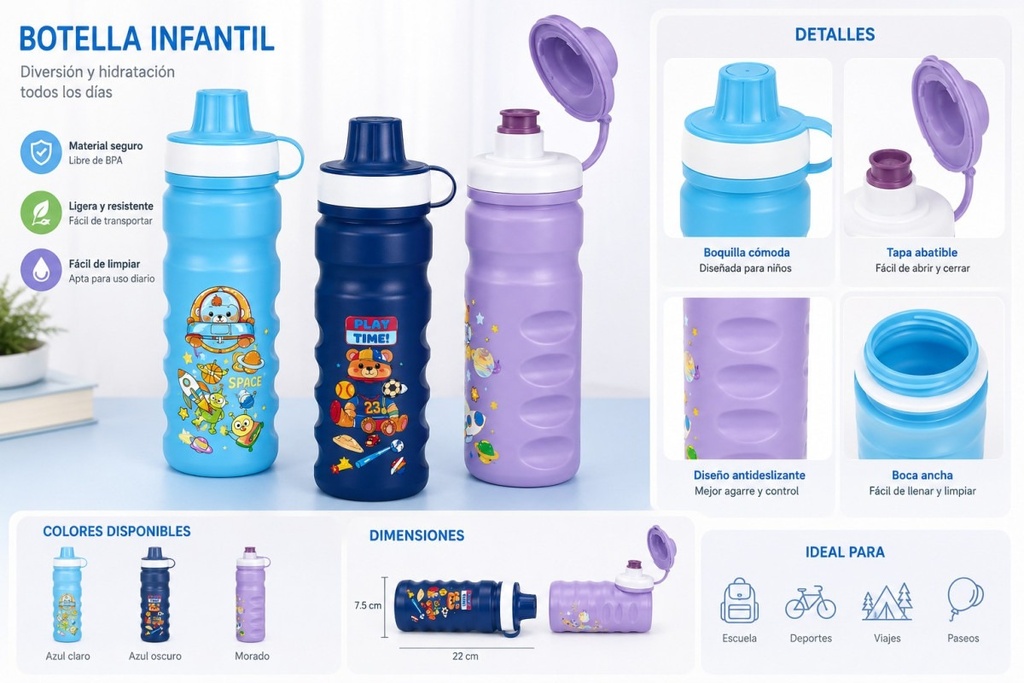 BOTILO BOTELLA INFANTIL