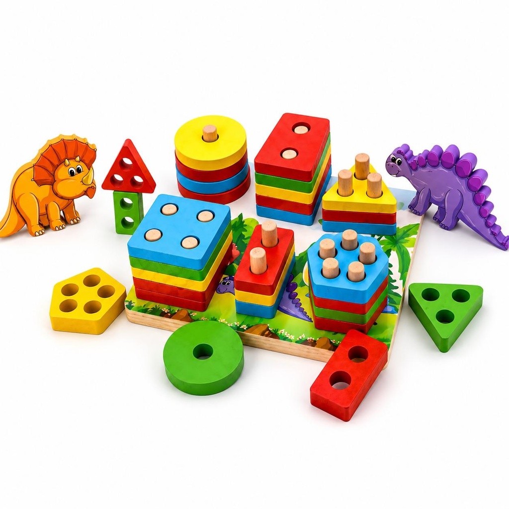 JUGUETE DIDACTICO DINOSAURIOS