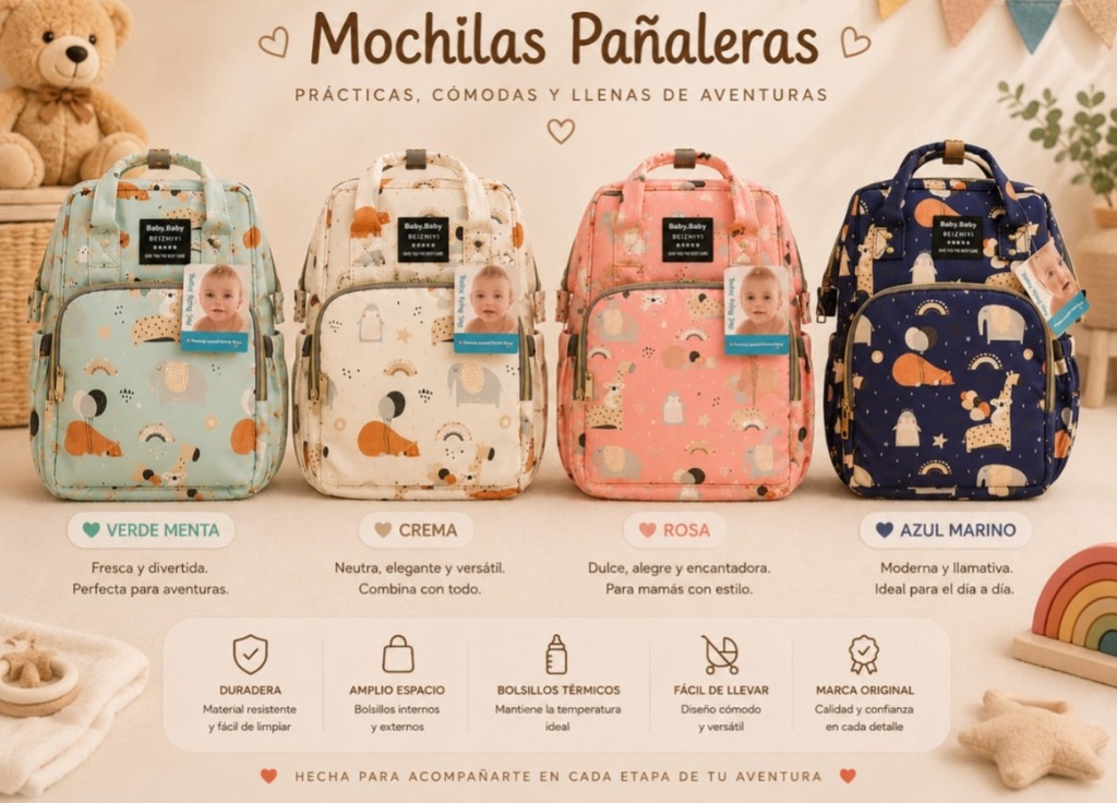 PAÑALERA MULTIFUNCIONAL