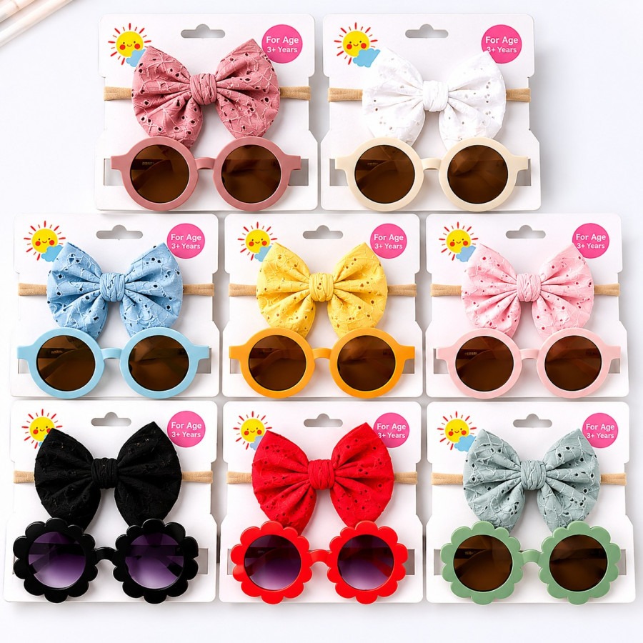 SET DE GAFAS CON MOÑO