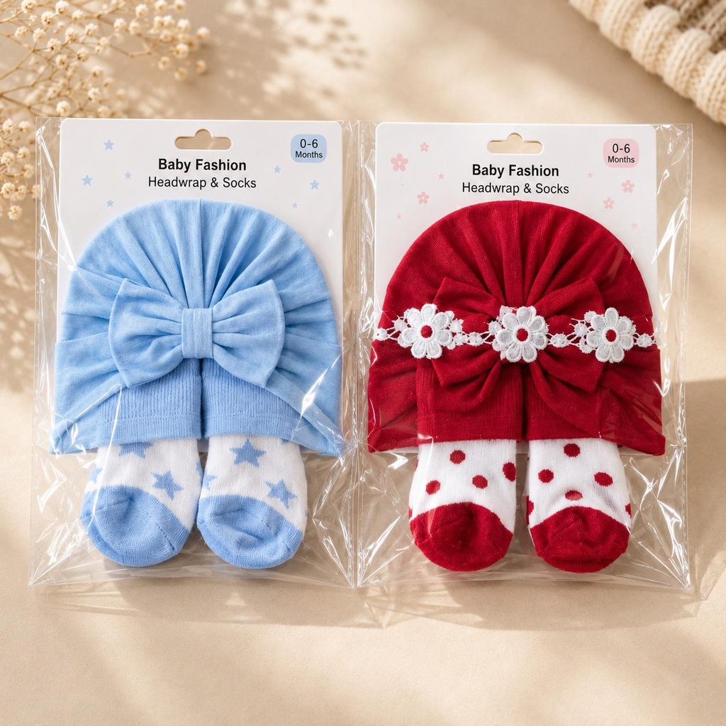 SET DE SOMBRERO DE BEBE