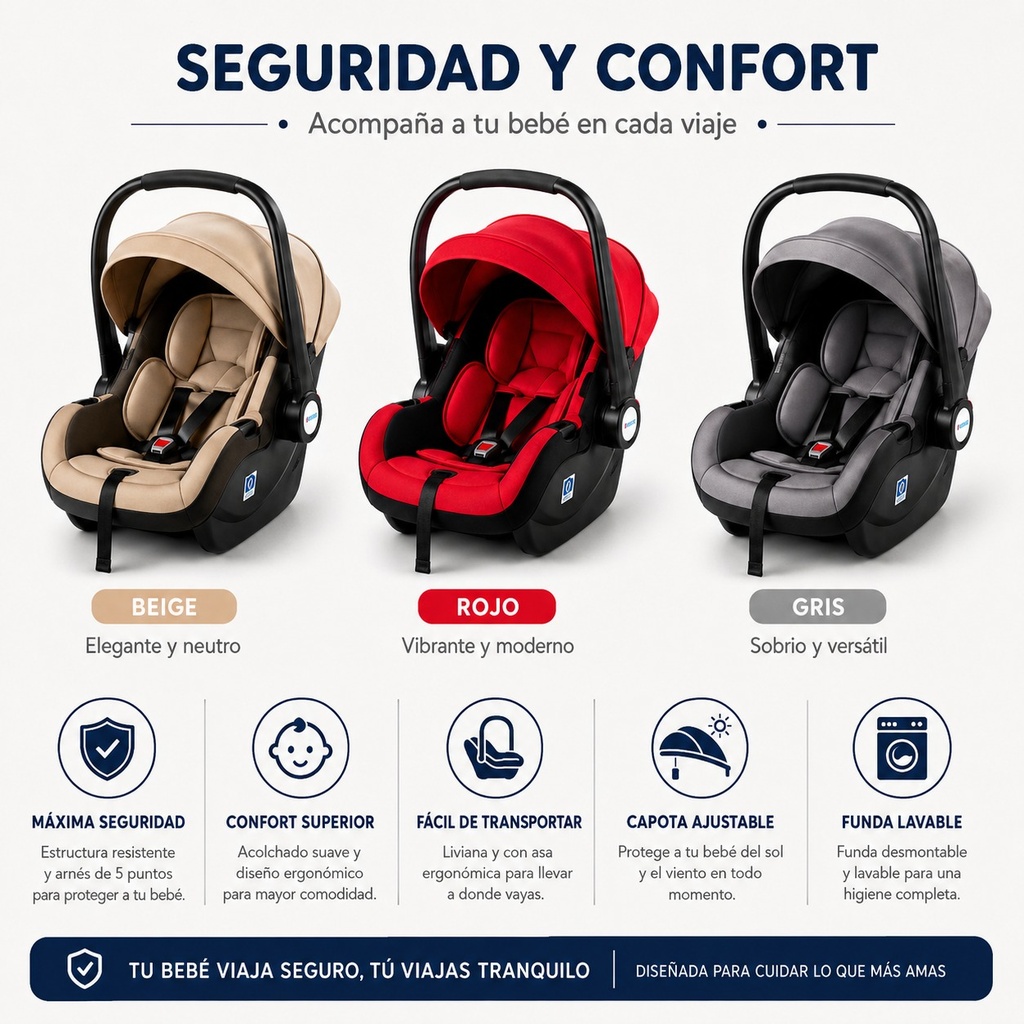 SILLA DE BEBE CONFORT