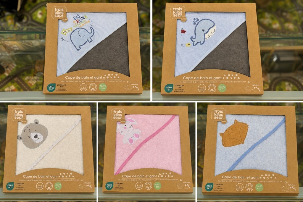 TOALLA ANIMALES